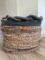 Riviera Maison basket plantenmand XL, Huis en Inrichting, Woonaccessoires | Schalen en Manden, Mand, Rond, Ophalen of Verzenden