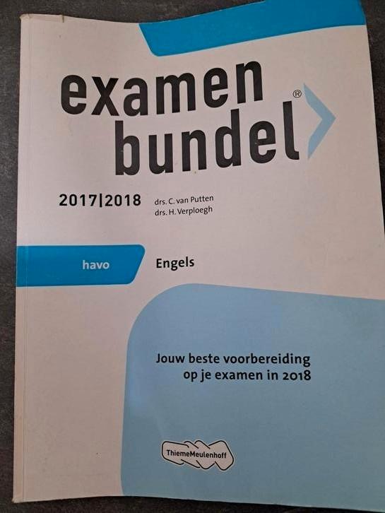 C. van Putten - Examenbundel havo Engels 2017/2018, Boeken, Schoolboeken, Zo goed als nieuw, Nederlands, HAVO, Ophalen