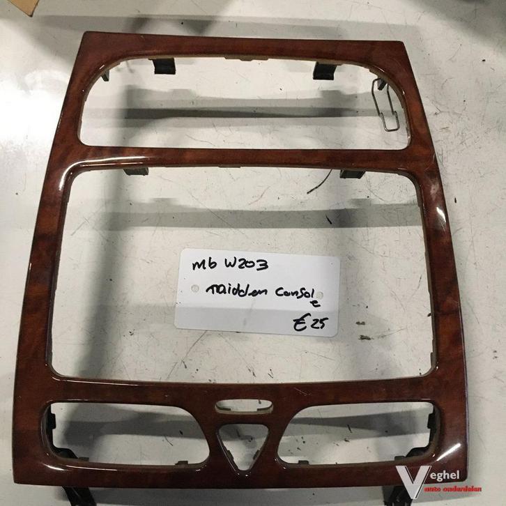 Mercedes W203 Radio Paneel, Auto-onderdelen, Interieur en Bekleding, Gebruikt, Ophalen of Verzenden