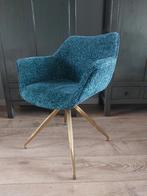 Eetkamerstoel boucle Fauteuil design Light & Living Nieuw, Huis en Inrichting, Stoelen, Ophalen, Overige kleuren, Nieuw, Metaal