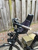 Voorstoeltje van Bobike met scherm en stuurpenverlenger., Fietsen en Brommers, Ophalen, Voorzitje, Bobike, Gebruikt