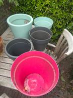 ELHO Tuin Potten Set, Tuin en Terras, Bloembakken en Plantenbakken, Ophalen, Kunststof, Gebruikt, Minder dan 30 cm