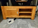 Mooi hardhouten tv-meubel, Ophalen, Gebruikt, 100 tot 150 cm, Minder dan 100 cm