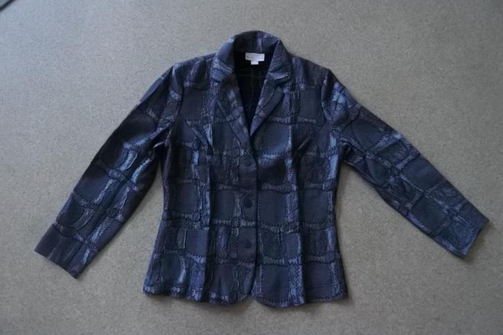 Witteveen jasje 36/38 zwart grijs zga nieuw, Kleding | Dames, Jasjes, Kostuums en Pakken, Zo goed als nieuw, Jasje, Maat 36 (S)