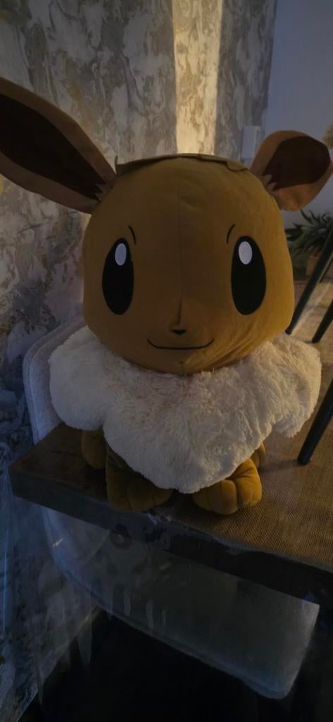 Eevee Pokémon Knuffel, Kinderen en Baby's, Speelgoed | Knuffels en Pluche, Ophalen of Verzenden, Gebruikt, Overige typen