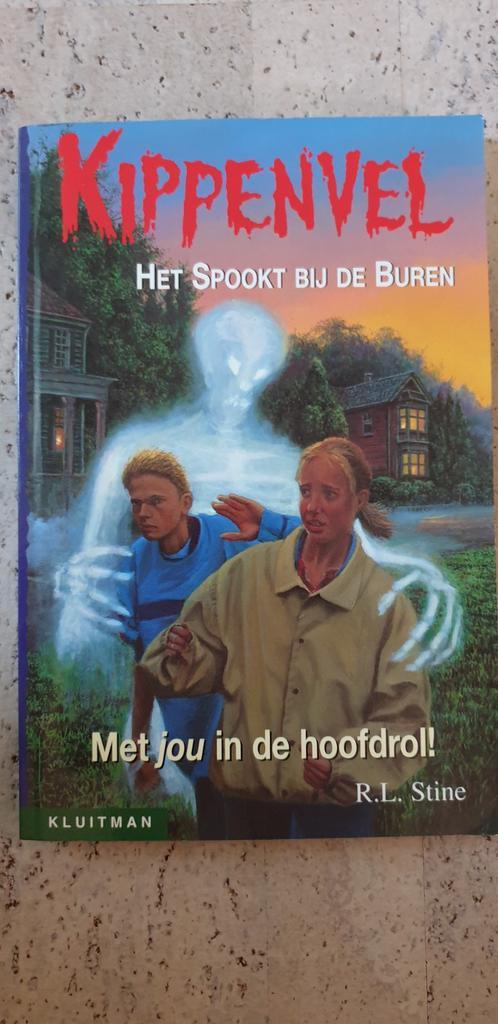 Kippenvel: Het Spookt bij de Buren, Boeken, Kinderboeken | Jeugd | onder 10 jaar, Gelezen, Fictie algemeen, Ophalen of Verzenden
