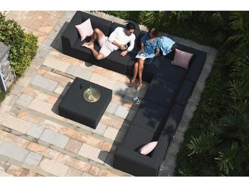 Loungeset met all weather stof,NIEUW! Van 3799,- voor 2999,-, Tuin en Terras, Tuinsets en Loungesets, Nieuw, Aluminium, Bank, Hocker