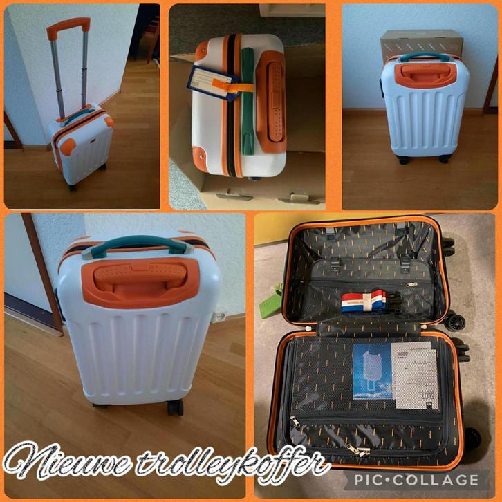 trolleykoffer postcodeloterij koffer handbagage koffer, Sieraden, Tassen en Uiterlijk, Tassen | Reistassen en Weekendtassen, Nieuw