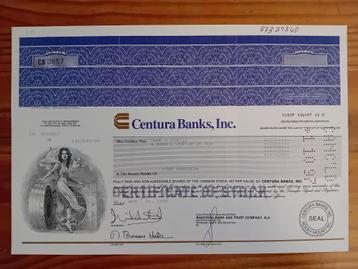 Aandeel Centura Banks beschikbaar voor biedingen