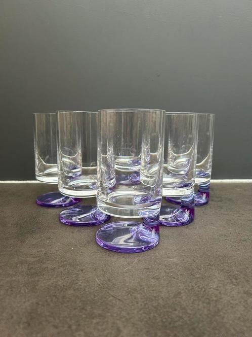 Set Joe Colombo smoke glazen voor Arnolfo di Cambio 14cm, Verzamelen, Glas en Borrelglaasjes, Zo goed als nieuw, Overige typen