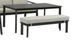 Tafel en tuinbank Marseille - Intratuin, Ophalen, Nieuw, Rechthoekig, Aluminium