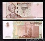 Transnistrie 1 ruble 2007 unc, Postzegels en Munten, Ophalen of Verzenden