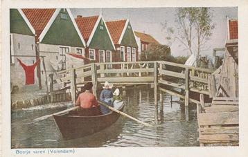 VOLENDAM Bootje Varen Klederdracht kl.f. beschikbaar voor biedingen