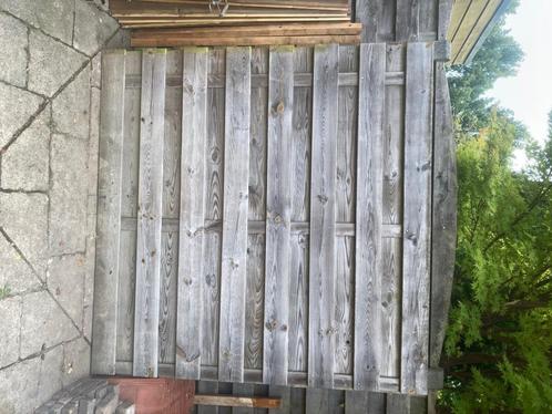 7 x Schutting te koop, Tuin en Terras, Schuttingen, Zo goed als nieuw, Hout, 1 tot 2 meter, Minder dan 3 meter, Ophalen