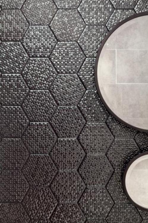 MOZAIEK HEXAGON gunmetal - UITVERKOOP, Huis en Inrichting, Woonaccessoires | Overige, Nieuw, Ophalen