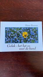 Hans Bouma - Geluk, het ligt zo voor de hand, Boeken, Esoterie en Spiritualiteit, Ophalen of Verzenden, Spiritualiteit algemeen