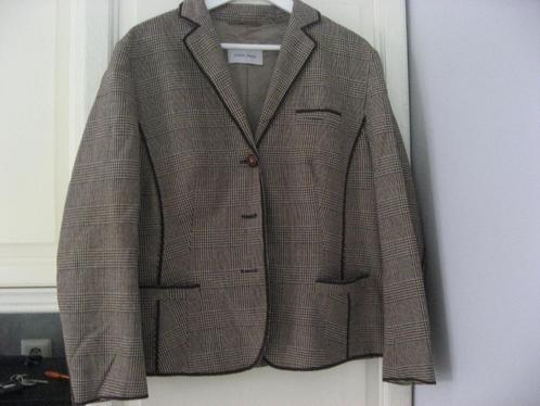geruit plissee wolmix jasje van Joseph Janard, mt 4/ 42, Kleding | Dames, Jasjes, Kostuums en Pakken, Zo goed als nieuw, Jasje