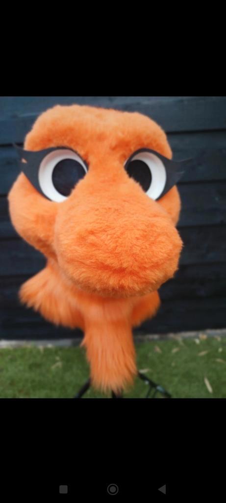 Fursuit gebaseerd op worm om a string, Hobby en Vrije tijd, Kostuums, Theaterbenodigdheden en LARP, Zo goed als nieuw, Ophalen of Verzenden