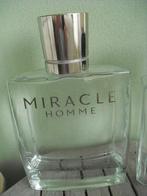 Parfumfles Lancome Miracle 31cm reclame dummy glazen fles, Verzamelen, Parfumverzamelingen, Ophalen of Verzenden, Parfumfles