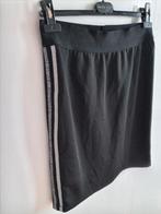 38 leuke zwarte rok met zilver en zwarte glitterbanen kerst, Maat 38/40 (M), Zwart, Ophalen of Verzenden, Zo goed als nieuw