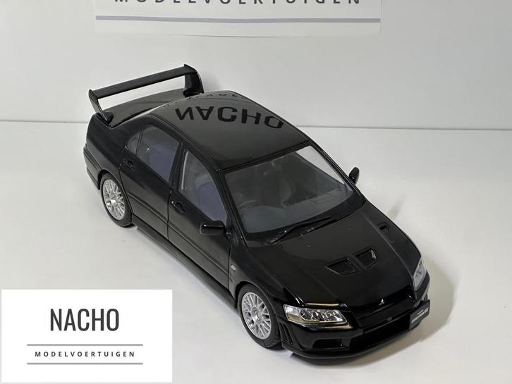 Mitsubishi Lancer Evolution VII | AutoArt | schaal 1:18, Hobby en Vrije tijd, Modelauto's | 1:18, Zo goed als nieuw, Auto, Autoart