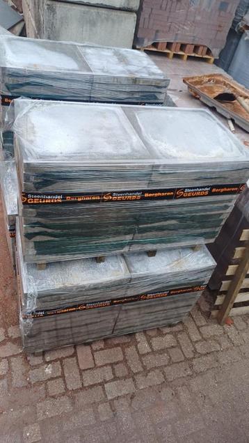 terrastegels 60x60x5cm witte kalkuitbloei 5,00/m2 beschikbaar voor biedingen