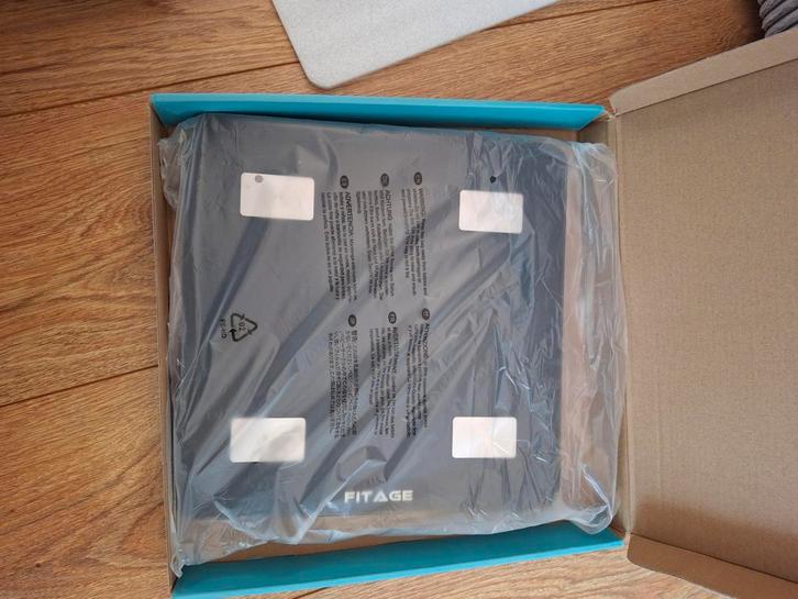 Nieuwe Fitage Smart Scale Personenweegschaal, Witgoed en Apparatuur, Weegschalen, Nieuw, Digitaal, Personenweegschaal, 1 tot 500 gram