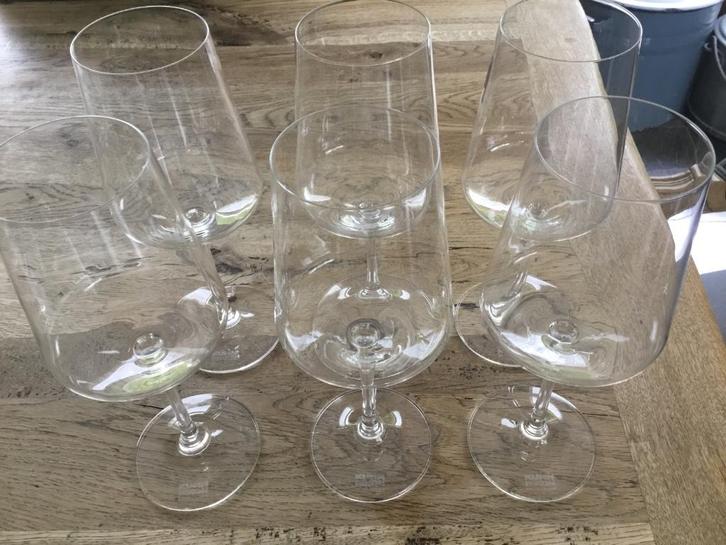 Kuhn Rikon Rode Wijnglazen, Verzamelen, Glas en Borrelglaasjes, Zo goed als nieuw, Overige typen, Ophalen of Verzenden