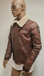 PME Legend Hudson Bomber model leren jas (L) ingevet, Kleding | Heren, Jassen | Winter, Maat 52/54 (L), Bruin, ., Ophalen of Verzenden