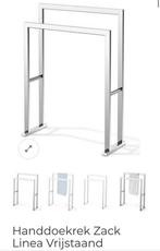 Zack Linea Vrijstaand Handdoekrek - Hoogglans RVS, Ophalen of Verzenden, Zo goed als nieuw, Overige kleuren, Handdoekenrek