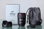 GARANTIE - Canon EF 35mm 1.4 L II USM - Als nieuw, Ophalen of Verzenden, Zo goed als nieuw