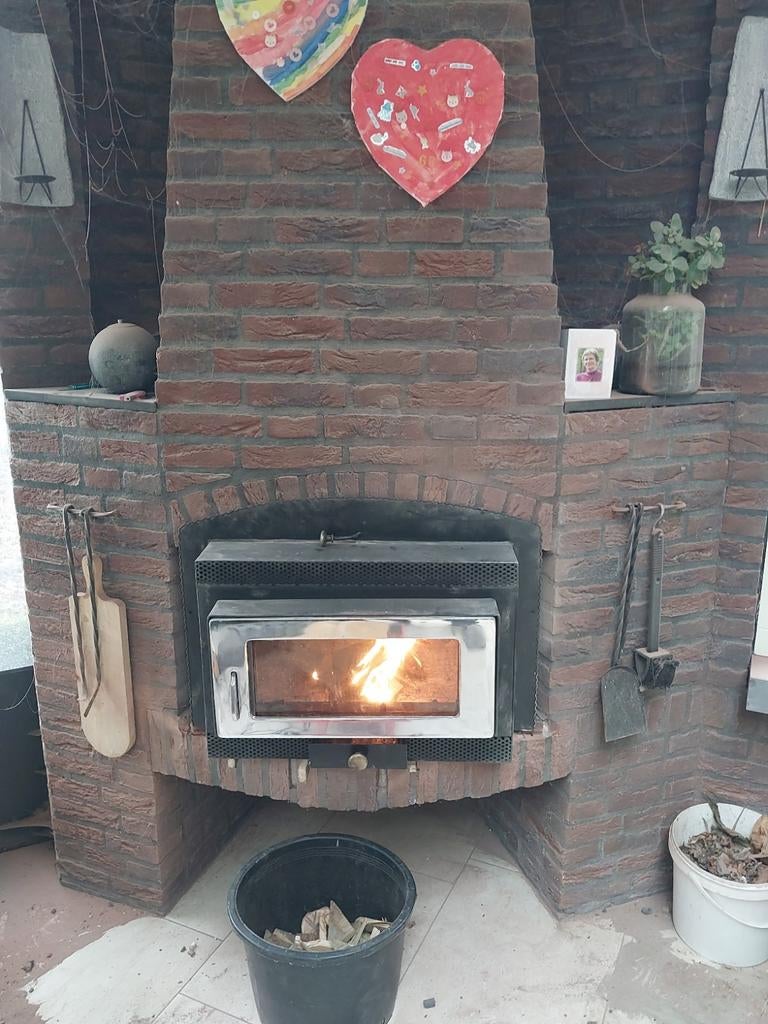 Inbouwkachel, Tuin en Terras, Ophalen