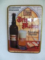 GLACOIDE RECLAME BORD"TRIPLE MOINE"UIT 1983, Ophalen of Verzenden, Zo goed als nieuw, Reclamebord