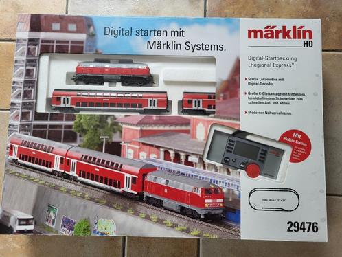 Märklin digitale startset 29476 omgebouwd met geluid, Hobby en Vrije tijd, Modeltreinen | H0, Zo goed als nieuw, Treinset, Wisselstroom