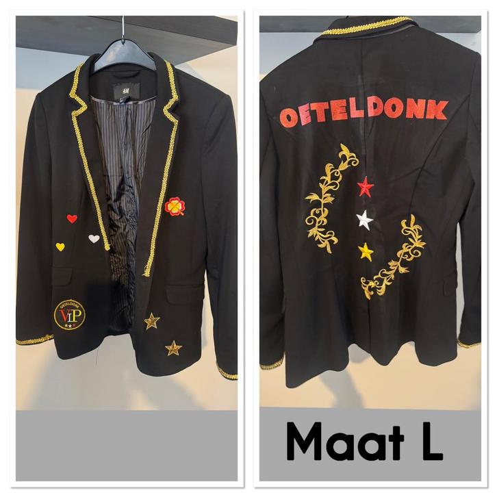 Oeteldonk jasje maat L, Kleding | Dames, Carnavalskleding en Feestkleding, Nieuw, Carnaval, Maat 42/44 (L), Ophalen of Verzenden