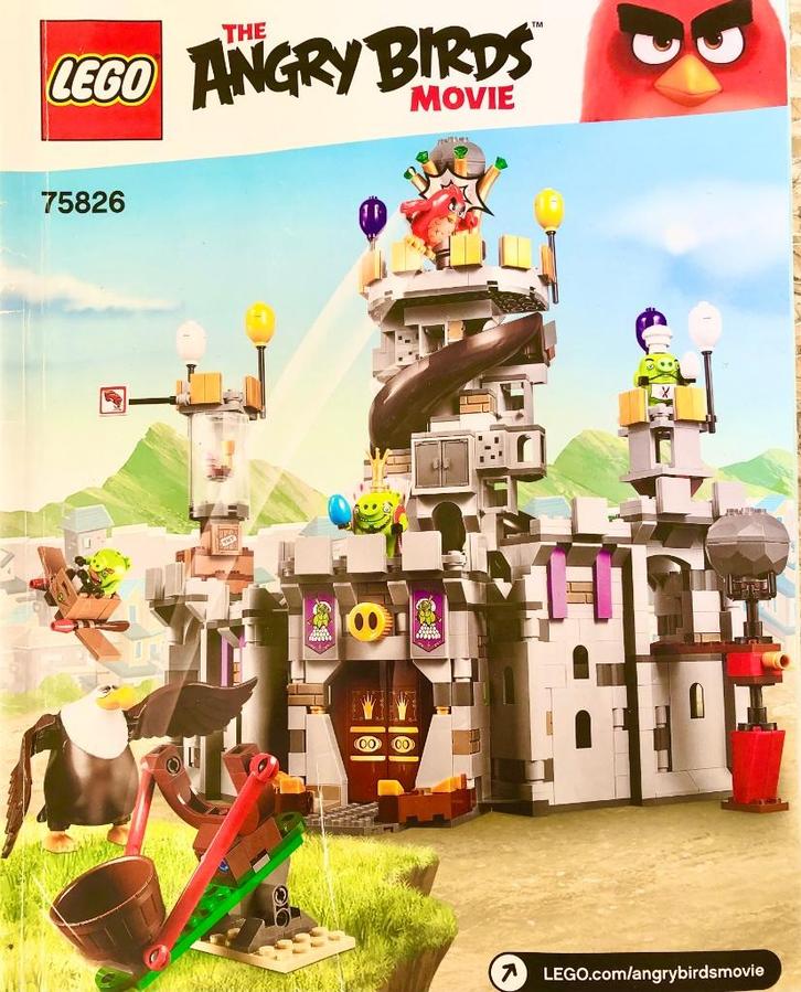 Lego Angry Birds 75826 Kasteel, Kinderen en Baby's, Speelgoed | Duplo en Lego, Gebruikt, Lego, Losse stenen, Ophalen