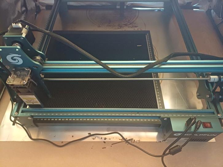 laser graveer machine, Hobby en Vrije tijd, Elektronica-componenten, Zo goed als nieuw, Ophalen