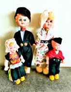 Vintage Klederdracht poppetjes Volendams Gezin, Ophalen of Verzenden