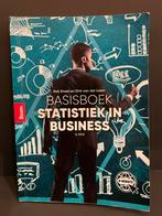 Basisboek Statistiek in Business - 3e druk, Boeken, Ophalen of Verzenden, Beta, Gelezen, HBO