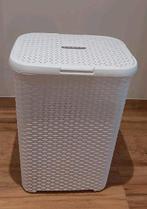 Curver wasmand met deksel - Wit, Ophalen, 50 tot 75 cm, Minder dan 50 cm, Zo goed als nieuw