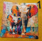 Nieuwe kussenhoes  " OLIFANT, Huis en Inrichting, Woonaccessoires | Kussens, Ophalen of Verzenden, Nieuw, Overige kleuren, Vierkant