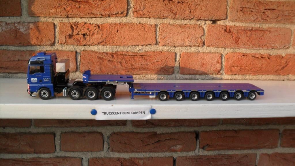 WSI  Man  TGX  XXL  6 x 4  van  MSG  Krandienst., Ophalen of Verzenden, Nieuw, Bus of Vrachtwagen, Wsi