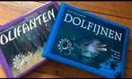 Puzzels Dolfijnen & Olifanten Nieuw/Compleet. Moet weg 8€elk, Ophalen of Verzenden, Minder dan 500 stukjes, Zo goed als nieuw
