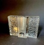 Vintage blokvaas : Walther design, Antiek en Kunst, Antiek | Glas en Kristal, Ophalen of Verzenden