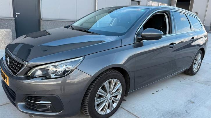 Peugeot 308 1.2 Puretech 110pk S&S 2019 Grijs, Auto's, Peugeot, Bedrijf, Te koop, ABS, Airbags, Airconditioning, Alarm, Android Auto