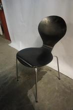 Zwarte stoel eetkamerstoel, Ophalen, Gebruikt, Zwart, Eén