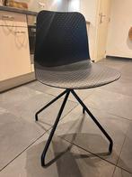 2 x eetkamerstoelen, Huis en Inrichting, Stoelen, Ophalen, Zo goed als nieuw, Zwart, Kunststof