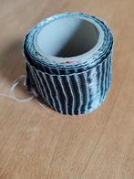 Koolstof carbon tape weefsel rol 7.5 cm breedte, Ophalen of Verzenden, Zo goed als nieuw, 15 m² of meer, Folie