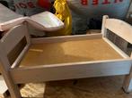 Houten white wash poppenbed, Ophalen, Gebruikt, Babypop