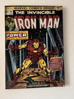 Iron man canvas schilderij, Ophalen of Verzenden, Zo goed als nieuw, Schilderij, 50 tot 75 cm
